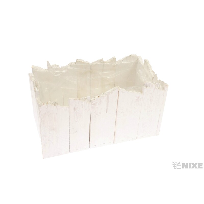 OBAL D 23x12x11cm*BÍLÁ