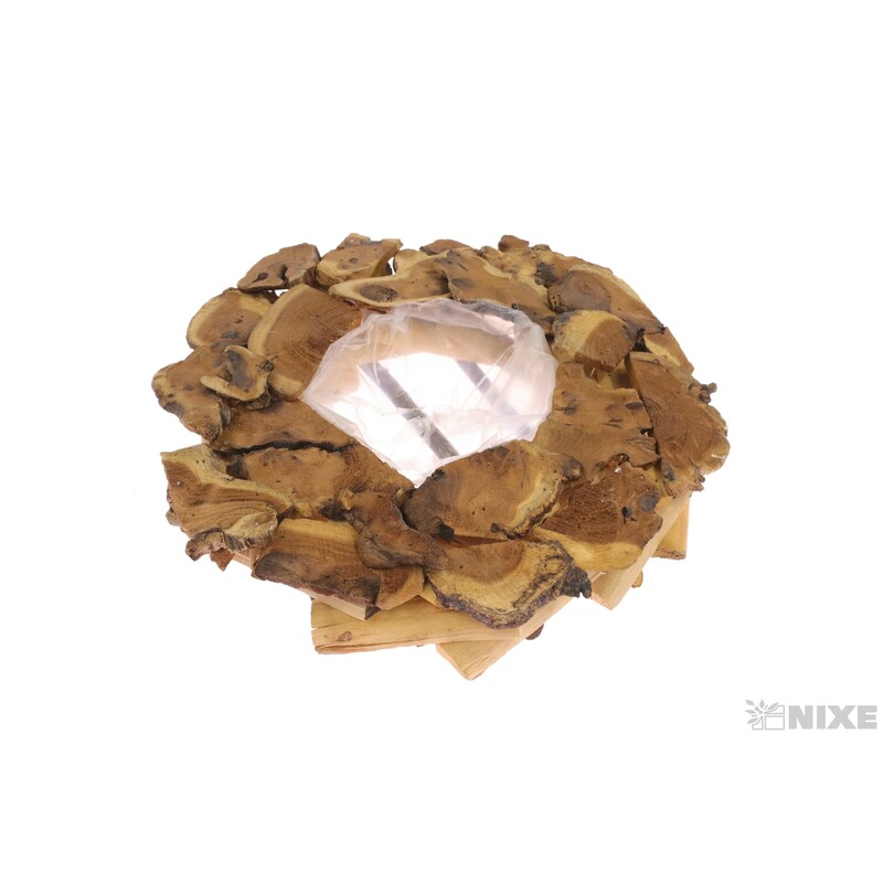 OBAL D KRUH 30x12x6cm*HNĚDÁ