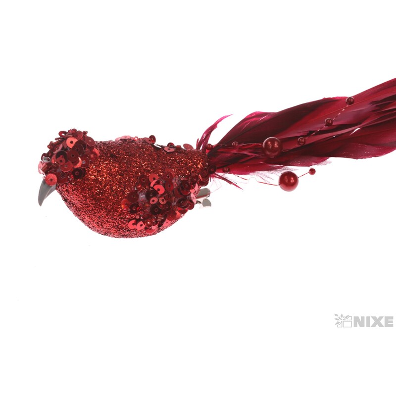 PTÁČEK KLIPS 17cm 3ks*MIX BAREV