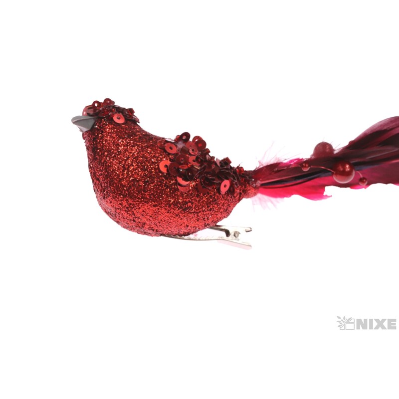 PTÁČEK KLIPS 17cm 3ks*MIX BAREV