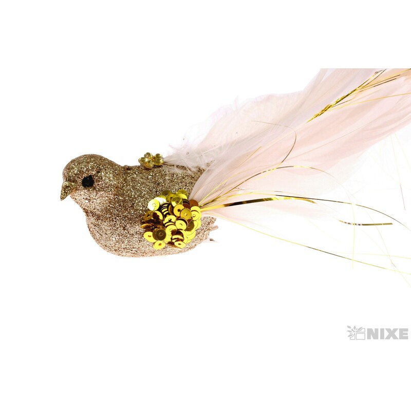 PTÁČEK KLIPS 18cm 3ks*MIX BAREV