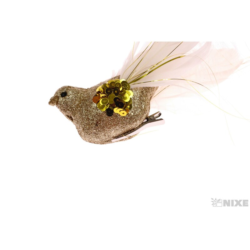 PTÁČEK KLIPS 18cm 3ks*MIX BAREV