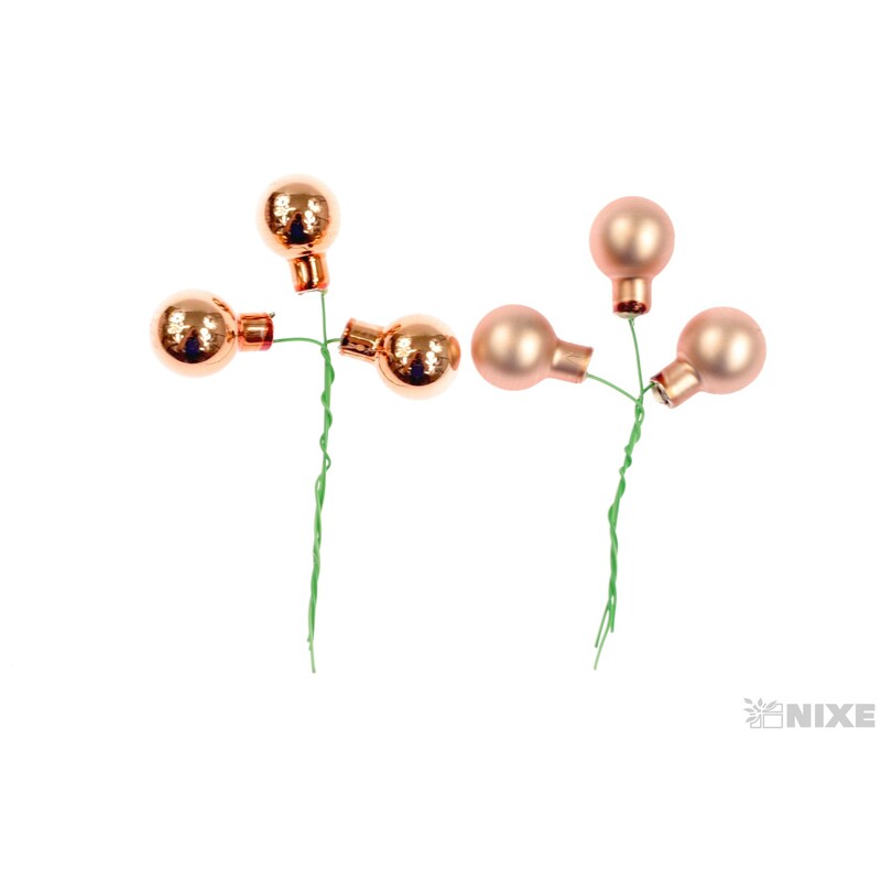 KOULE NA DR. 2x10,5cm 144ks MIX*ŠAFRÁNOVÁ