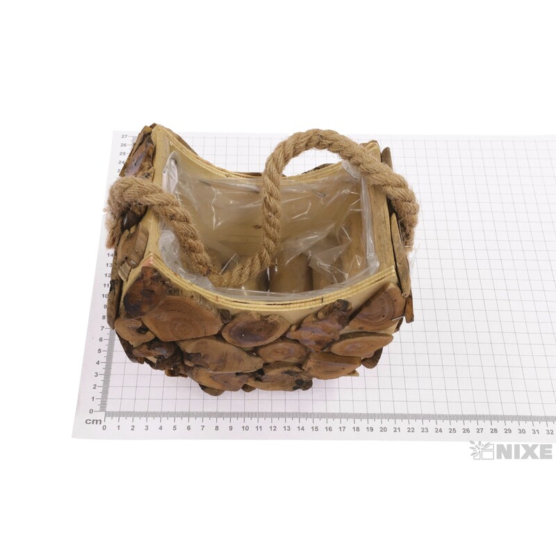 KABELKA 15x10x8cm*HNĚDÁ