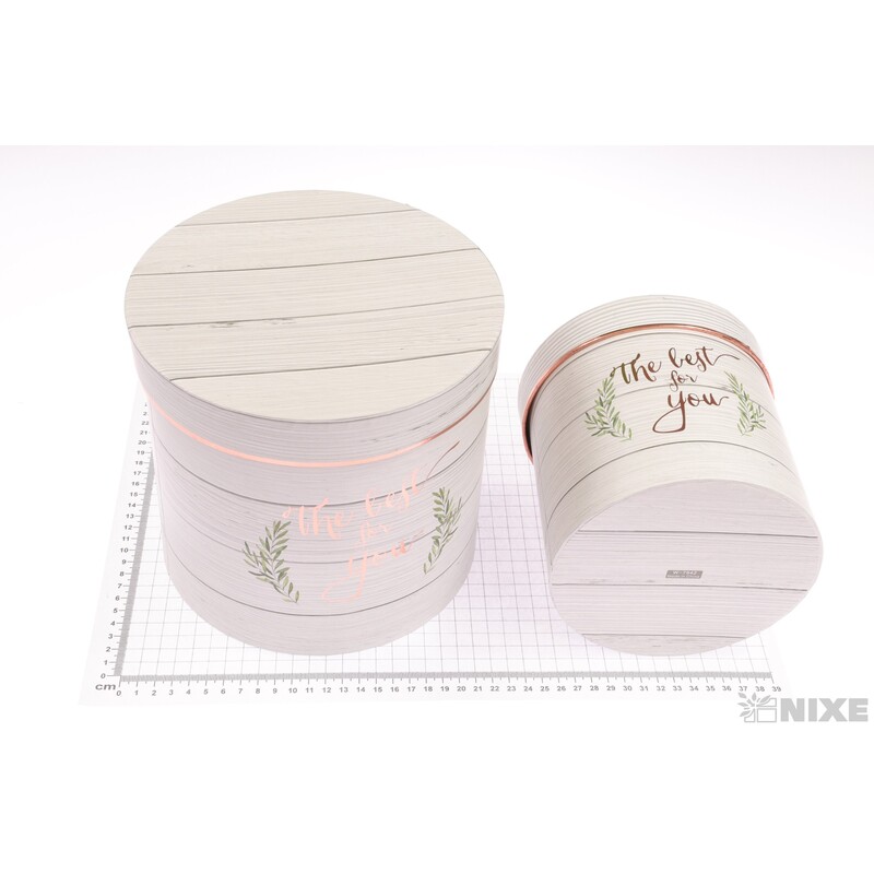 KVĚTINOVÝ BOX 3ks pr. 20x18cm 18x17 15x16*MIX BAREV