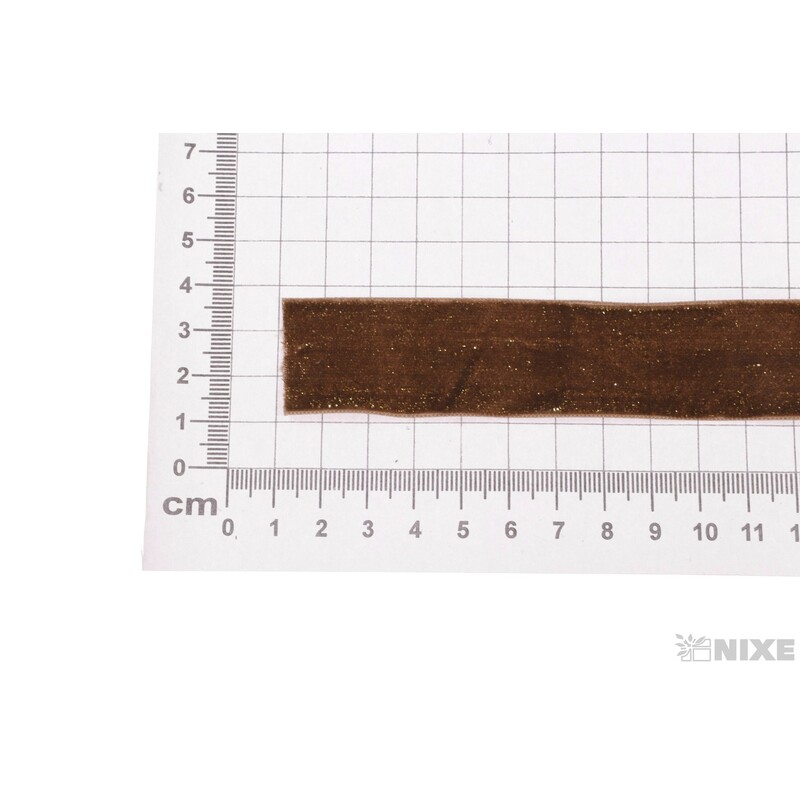 STUHA DELUXE 25mmx9m*HNĚDÁ