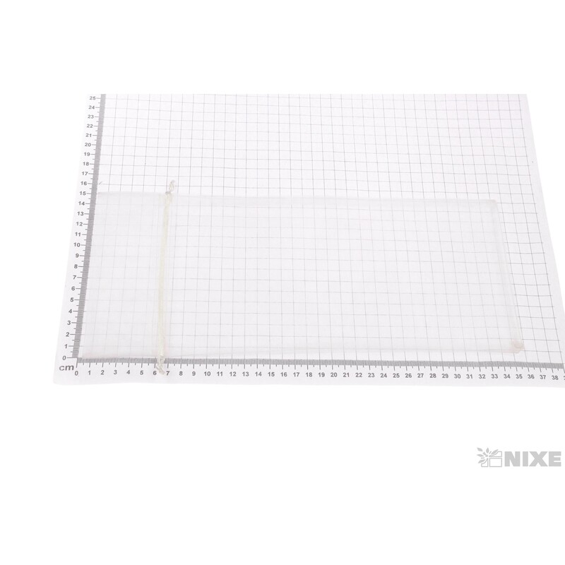 SÁČEK ORGANZA 14x35cm*KRÉMOVÁ