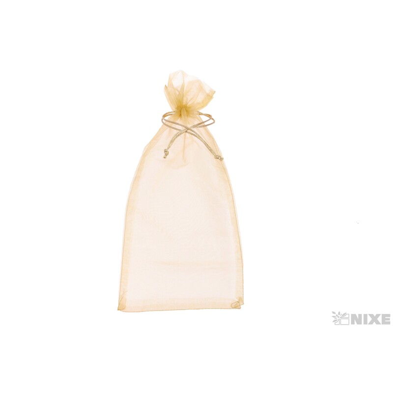 SÁČEK ORGANZA 14x35cm*ZLATÁ