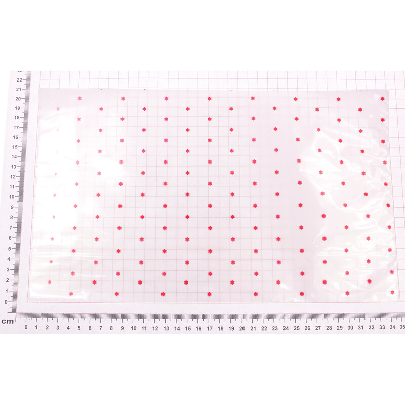 20x35cm HVĚZDIČKA P SÁČEK*ČERVENÁ