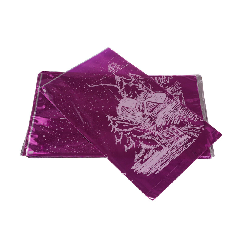 20x35cm SAMOTY BÍLÉ B SÁČEK*PURPUROVÁ