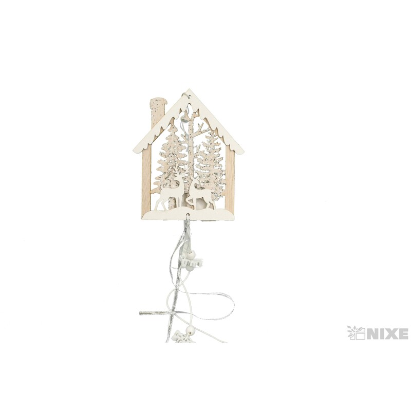 ZÁVĚS DOMEČEK 13x50cm*MIX BAREV