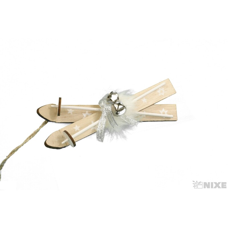 ZÁVĚS LYŽE 15cm*MIX BAREV