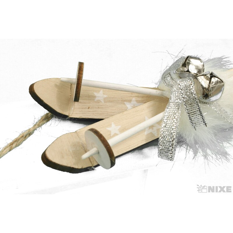 ZÁVĚS LYŽE 15cm*MIX BAREV