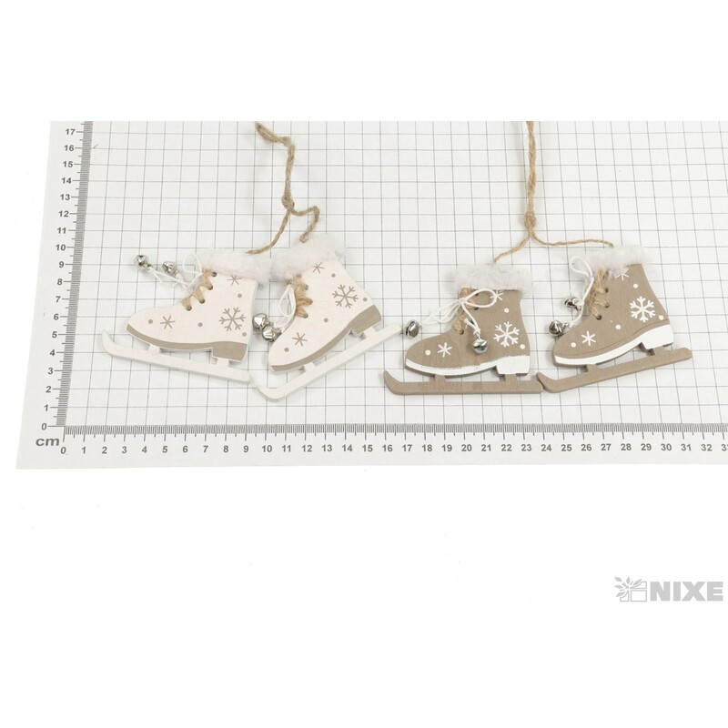 ZÁVĚS BRUSLE 7cm 2ks*MIX BAREV