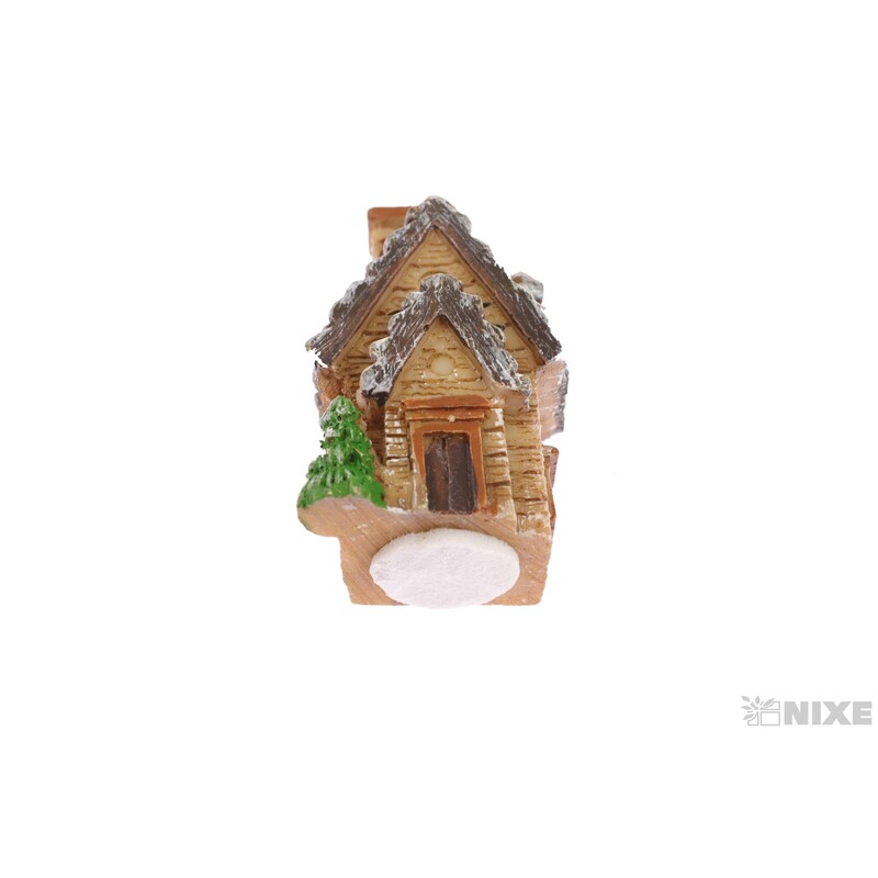 DOMEČEK 4,5cm 4ks*MIX BAREV