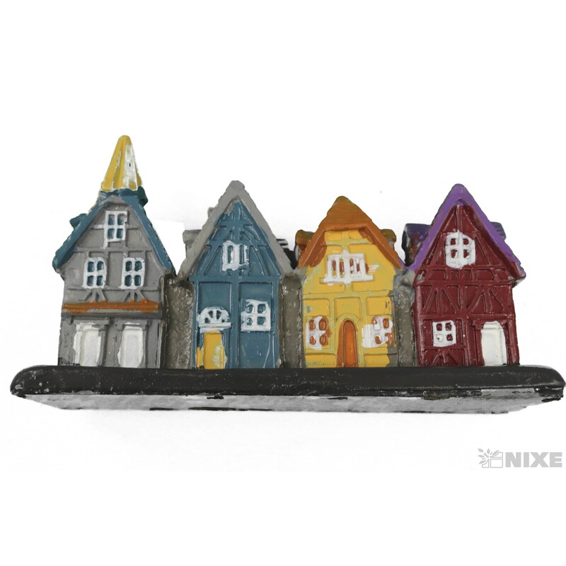 DOMEČKY 9x5cm*MIX BAREV