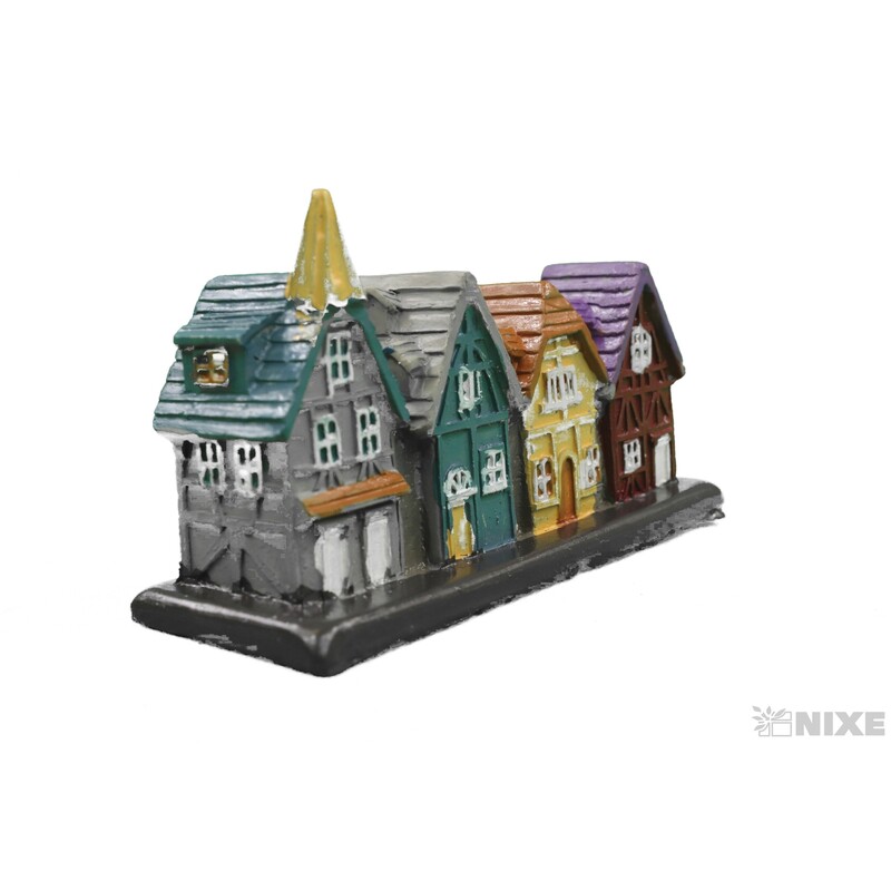 DOMEČKY 9x5cm*MIX BAREV