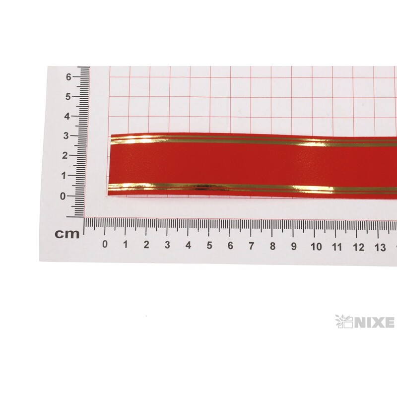 PL PÁSEK 30mmx50yd*ČERVENÁ