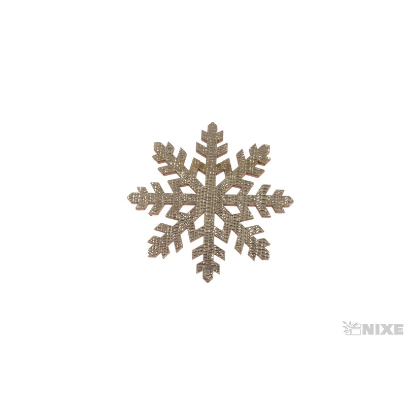 VLOČKA 4cm 24ks*ZLATÁ