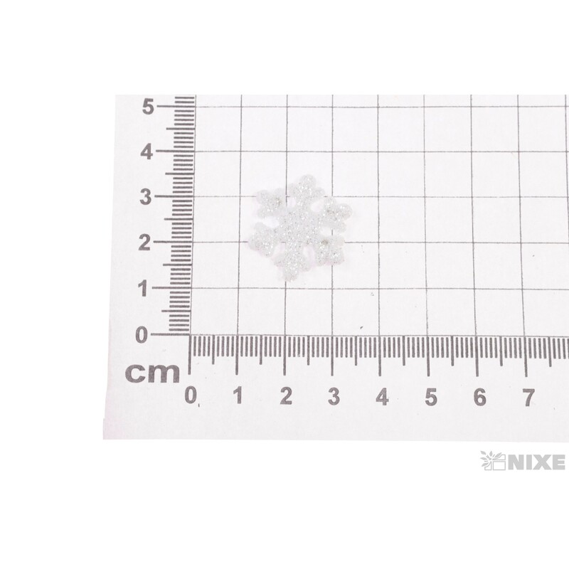 VLOČKA 2,5cm 24ks*BÍLÁ