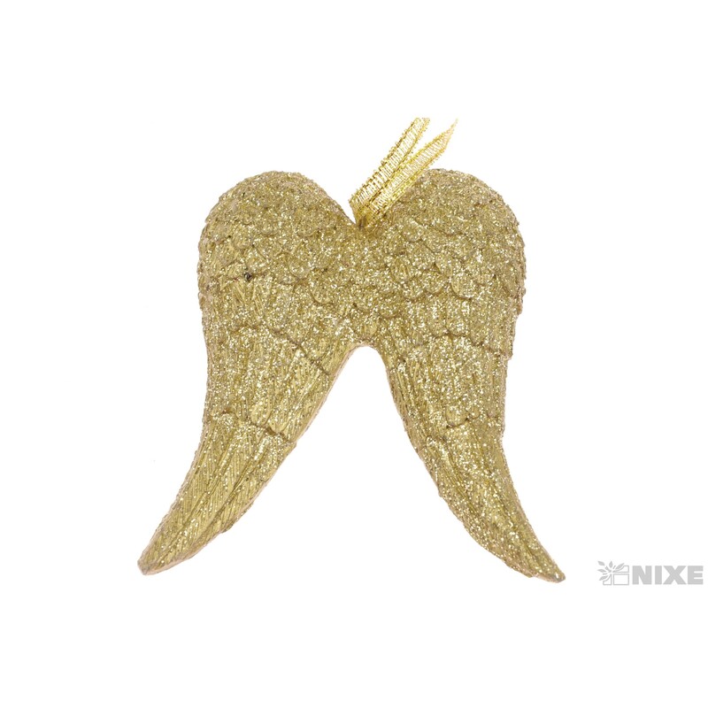 ANDĚLSKÁ KŘÍDLA 6x7cm*ZLATÁ