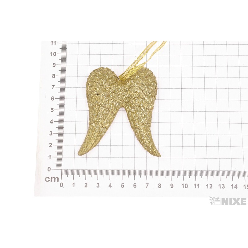 ANDĚLSKÁ KŘÍDLA 6x7cm*ZLATÁ