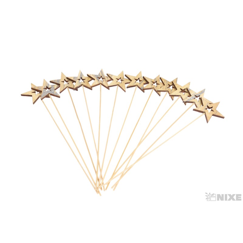 ZÁPICH HVĚZDA 12ks 7x33cm*