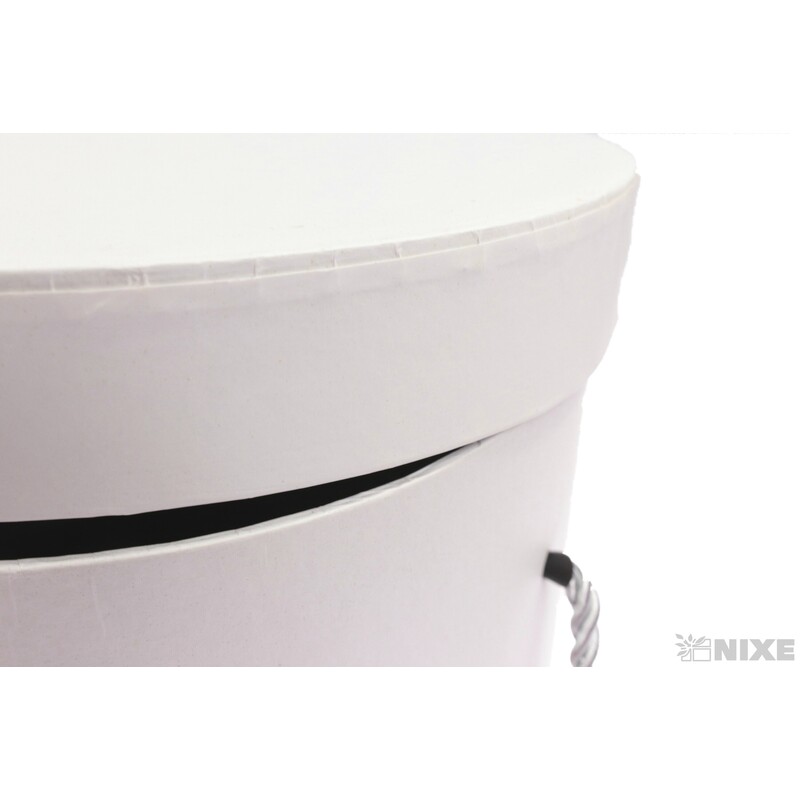 KVĚTINOVÝ BOX 3ks pr. 23x25cm 22x24 21x20*BÍLÁ