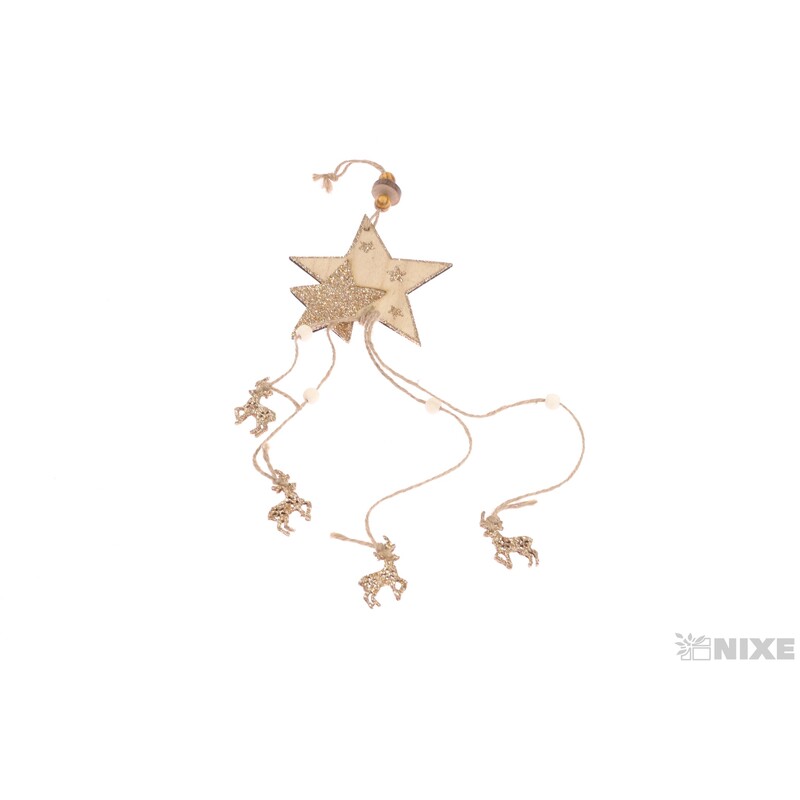 ZÁVĚS D HVĚZDA 12cm*