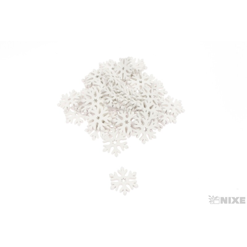 VLOČKY 2,5cm 50ks*BÍLÁ