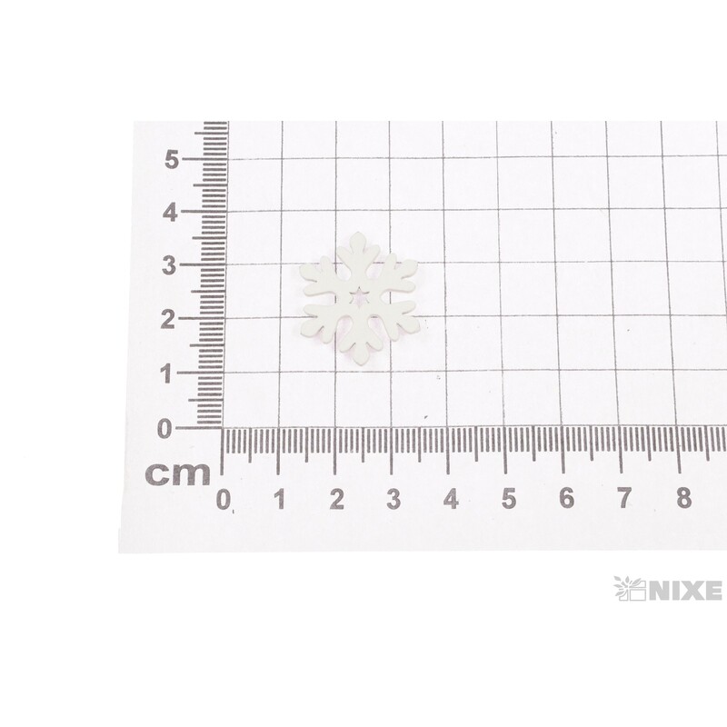 VLOČKY 2,5cm 50ks*BÍLÁ