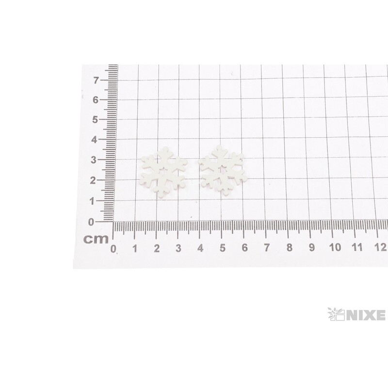 VLOČKY 2,5cm 50ks*BÍLÁ