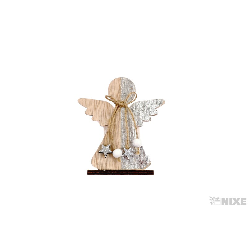 ANDĚL DŘEVO 09x10cm*