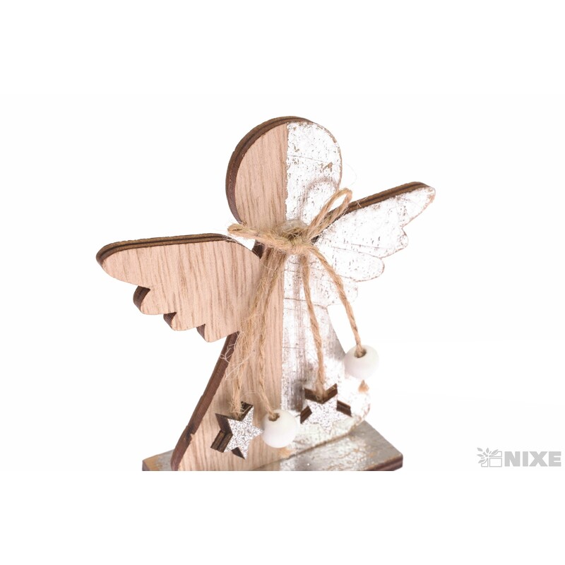 ANDĚL DŘEVO 09x10cm*