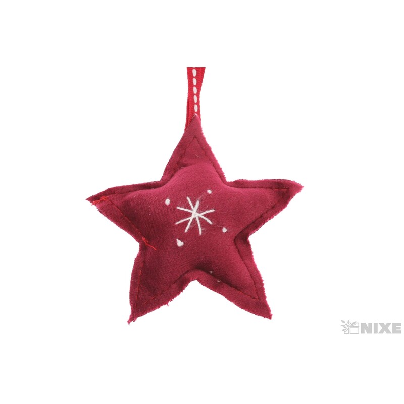 ZÁVĚS HVĚZDA 7cm 3ks*