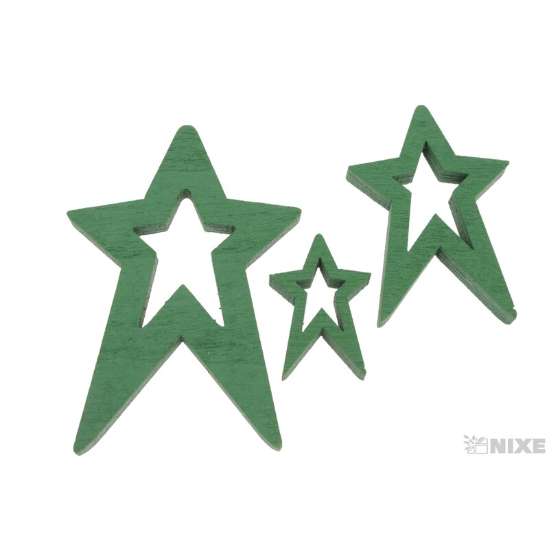 HVĚZDA D 20ks*ZELENÁ