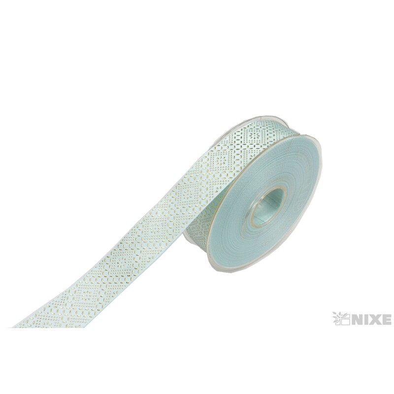 STUHA ANCIENT 25mmx20m*TYRKYSOVÁ+ZLATÁ