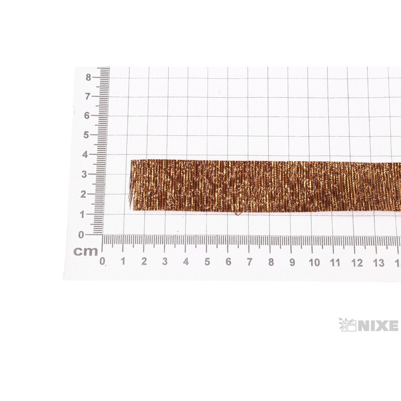 STUHA NEW YEAR 25mmx10m*HNĚDÁ