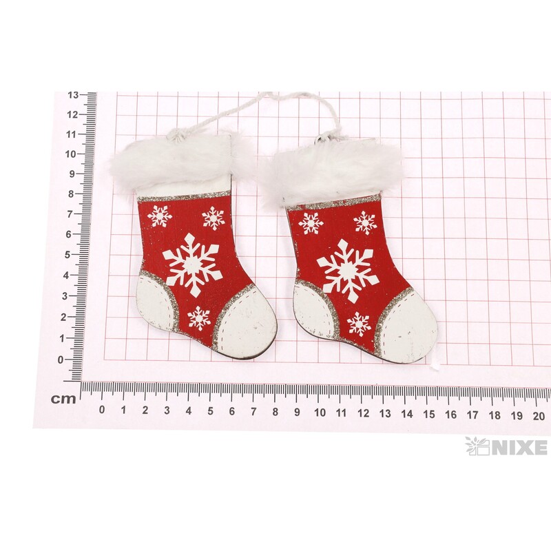 ZÁVĚS PONOŽKY 6,7x10cm*MIX BAREV