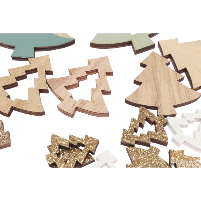 STROMEČEK D 26ks 3-5cm*MIX BAREV