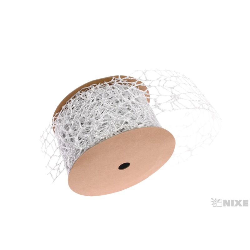 STUHA SPIDER CRUDE 60mmx5yd*STŘÍBRNÁ