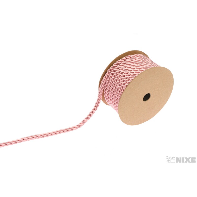 PROVÁZEK 7mmx5yd*RŮŽOVÁ V+