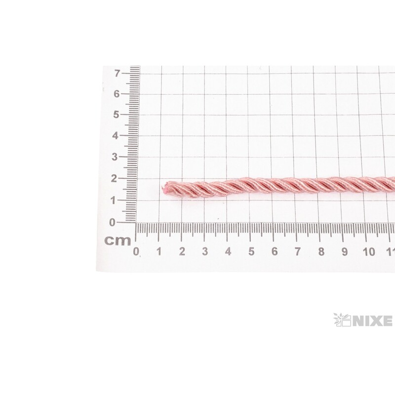 PROVÁZEK 7mmx5yd*RŮŽOVÁ V+