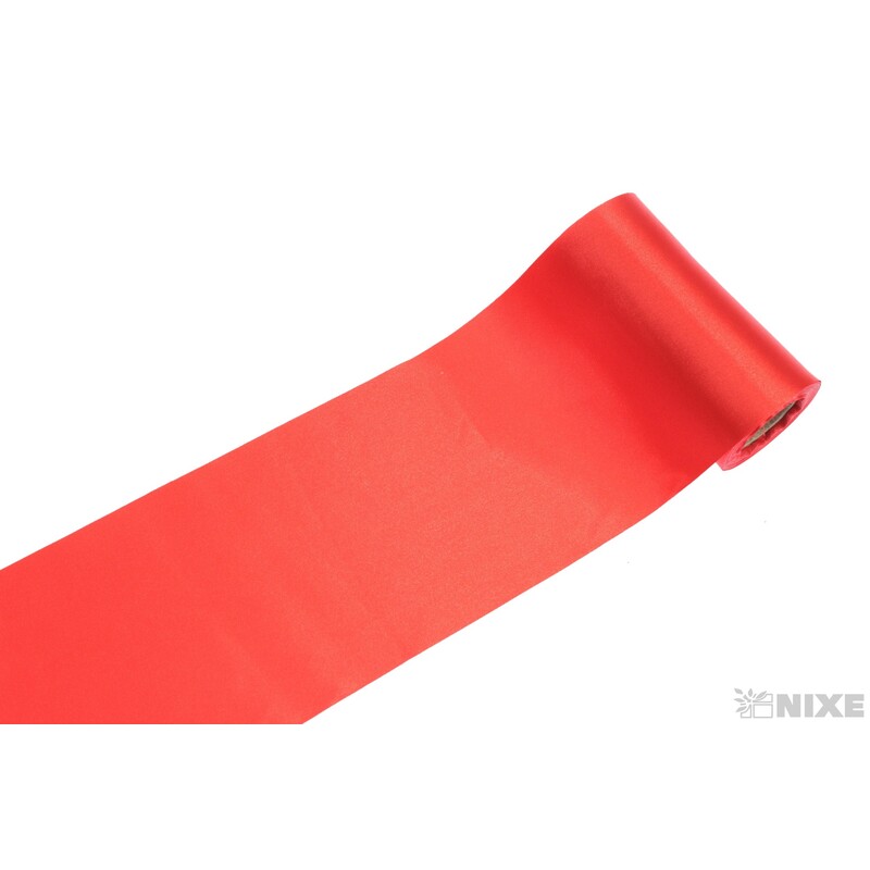 STUHA SATÉN 100mmx10yd*ČERVENÁ