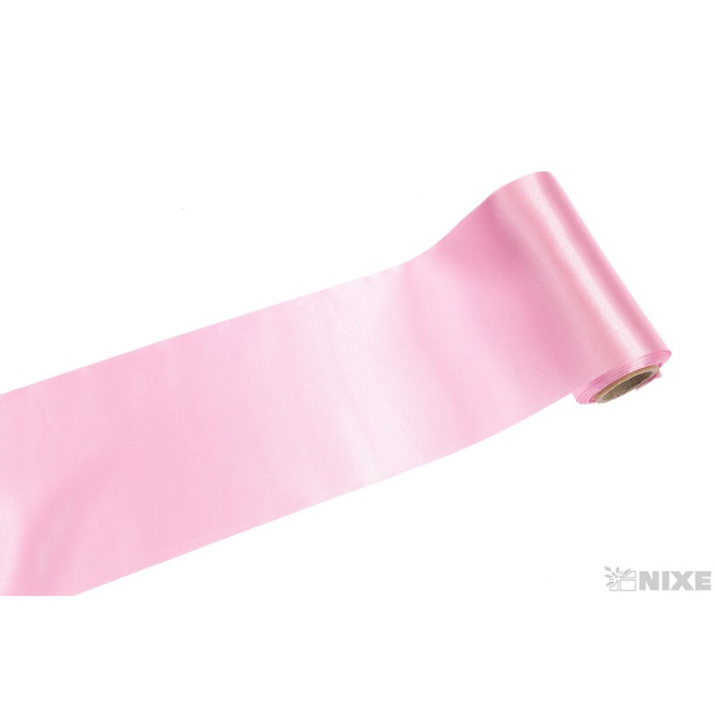 STUHA SATÉN 100mmx10yd*RŮŽOVÁ