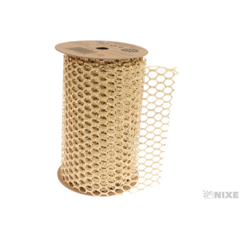 STUHA BROKÁT 12cmx5yd*ZLATÁ