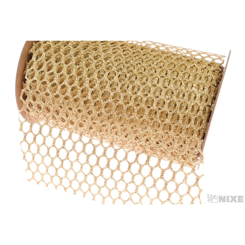 STUHA BROKÁT 12cmx5yd*ZLATÁ