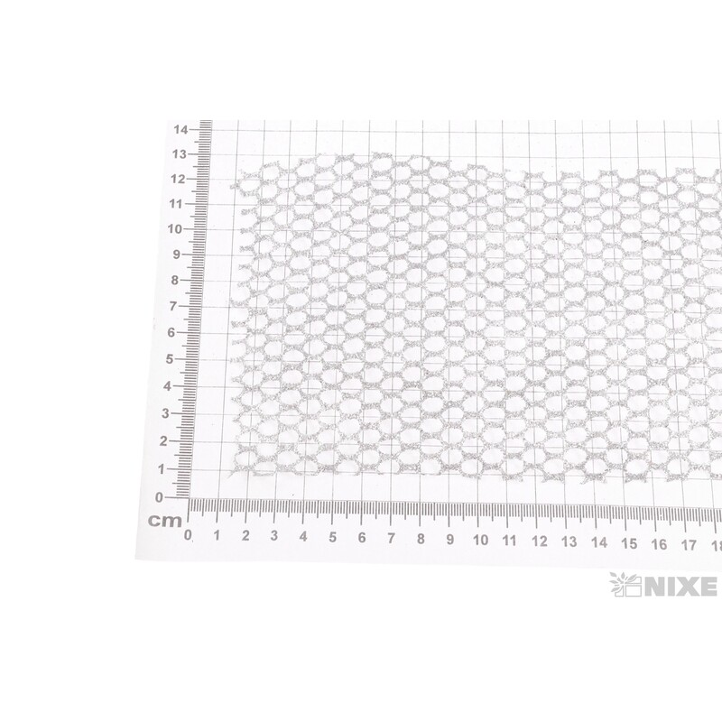 STUHA BROKÁT 12cmx5yd*STŘÍBRNÁ