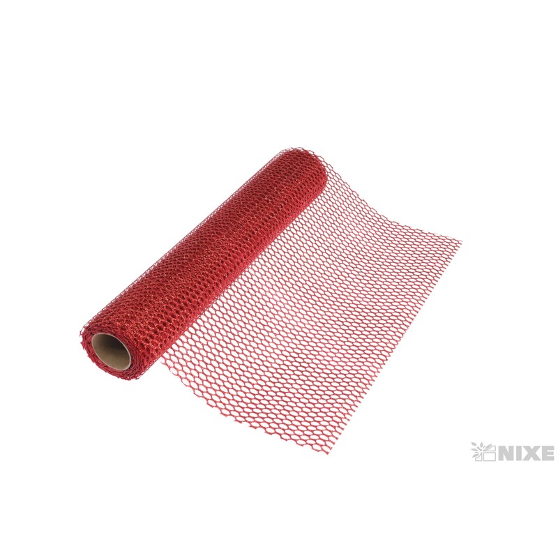 ROLE SÍŤ 36cmx5yd*ČERVENÁ
