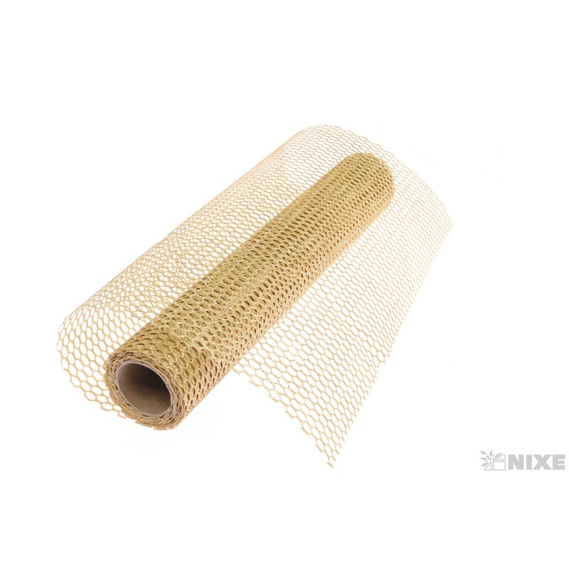 ROLE SÍŤ 36cmx5yd*ZLATÁ